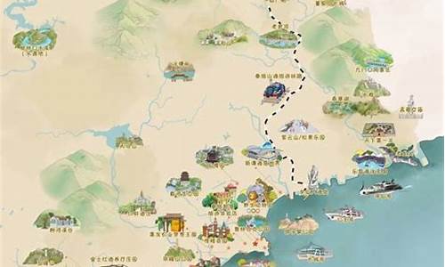 秦皇岛景点地图_秦皇岛景点地图分布